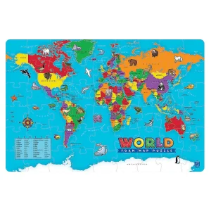 Oriental Trading Puzzles*Educational Insights World Foam® Map Jigsaw Puzzle