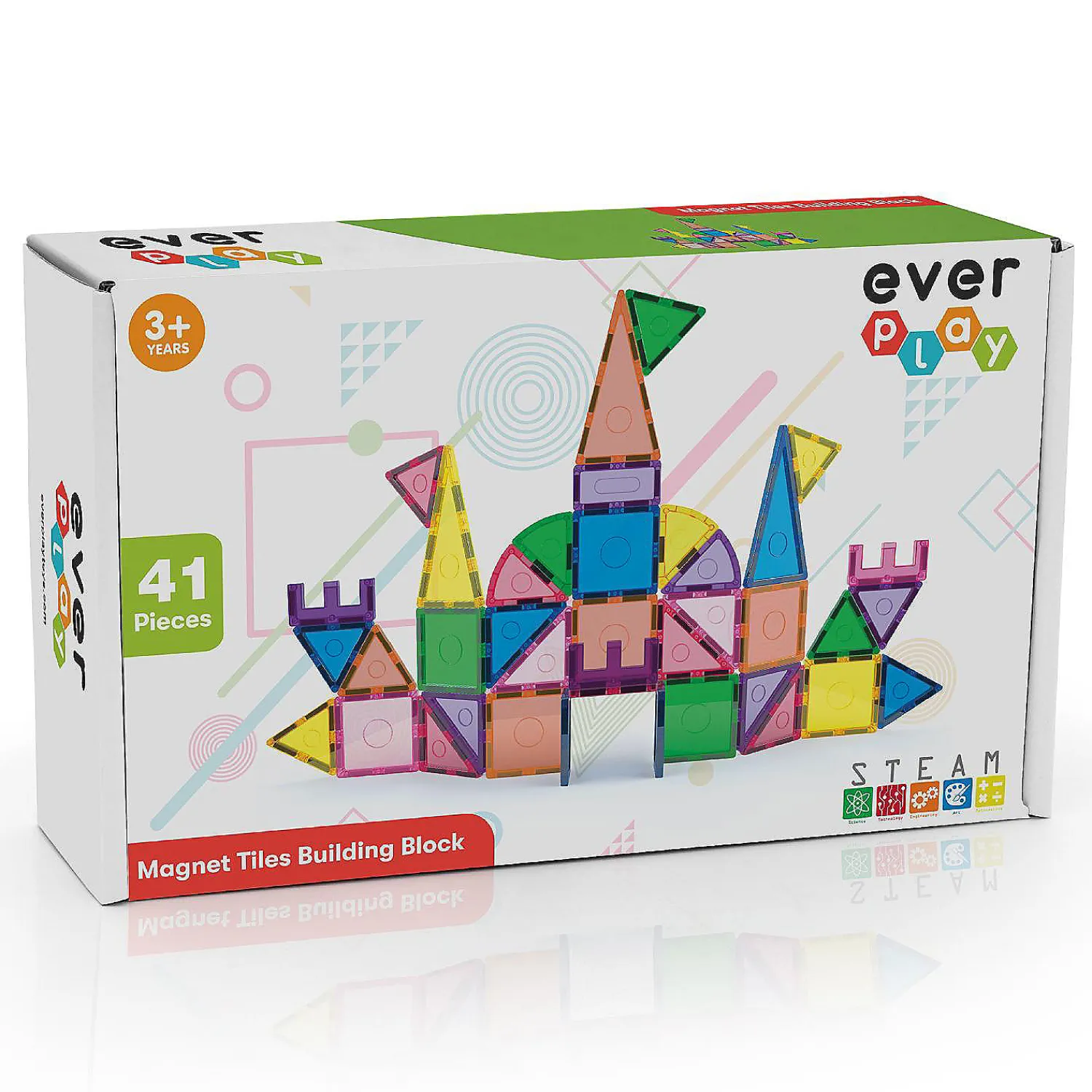 everplay_pcs_magnetic_til_0-2.webp Oriental Trading Building Blocks*Everplay 41Pcs Magnetic Tile Set