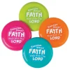 Exercise Your Faith Mini Flying Discs - 12 Pc.<Oriental Trading Clearance