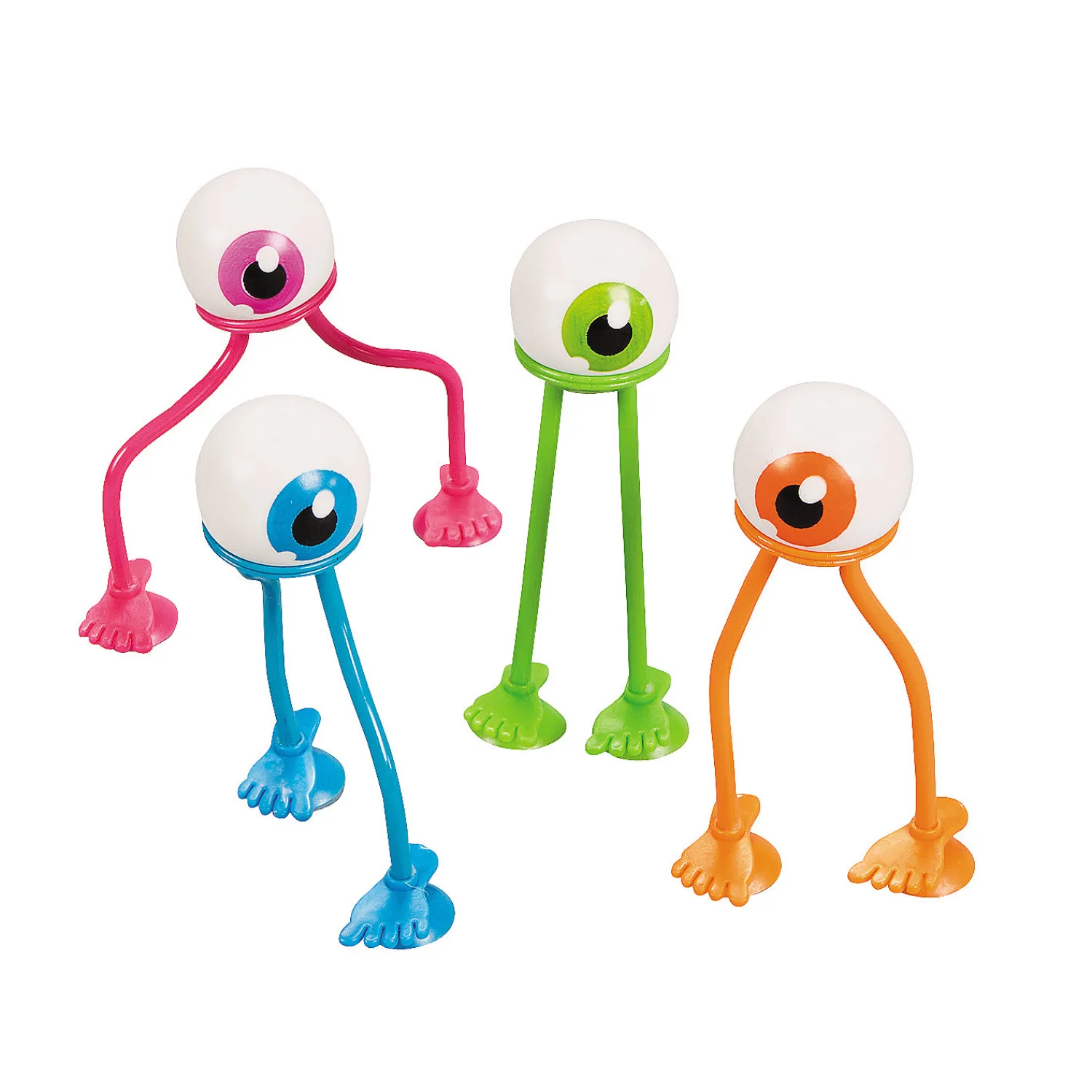 eyeballs_with_suction_fee_0-1.webp Oriental Trading Character Toys*Eyeballs With Suction Feet Bendables - 24 Pc.