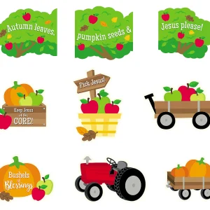 Faith Fall Harvest Trunk-Or-Treat Basic Decorating Kit - 9 Pc.<Oriental Trading New