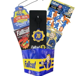 Oriental Trading Character Toys*Fallout Merchandise Looksee Mini Box - Nanoforce Figures, Trading Cards