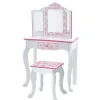Oriental Trading Pretend Play*Fantasy Fields - Fashion Giraffe Prints Gisele Play Vanity Set - Pink / White