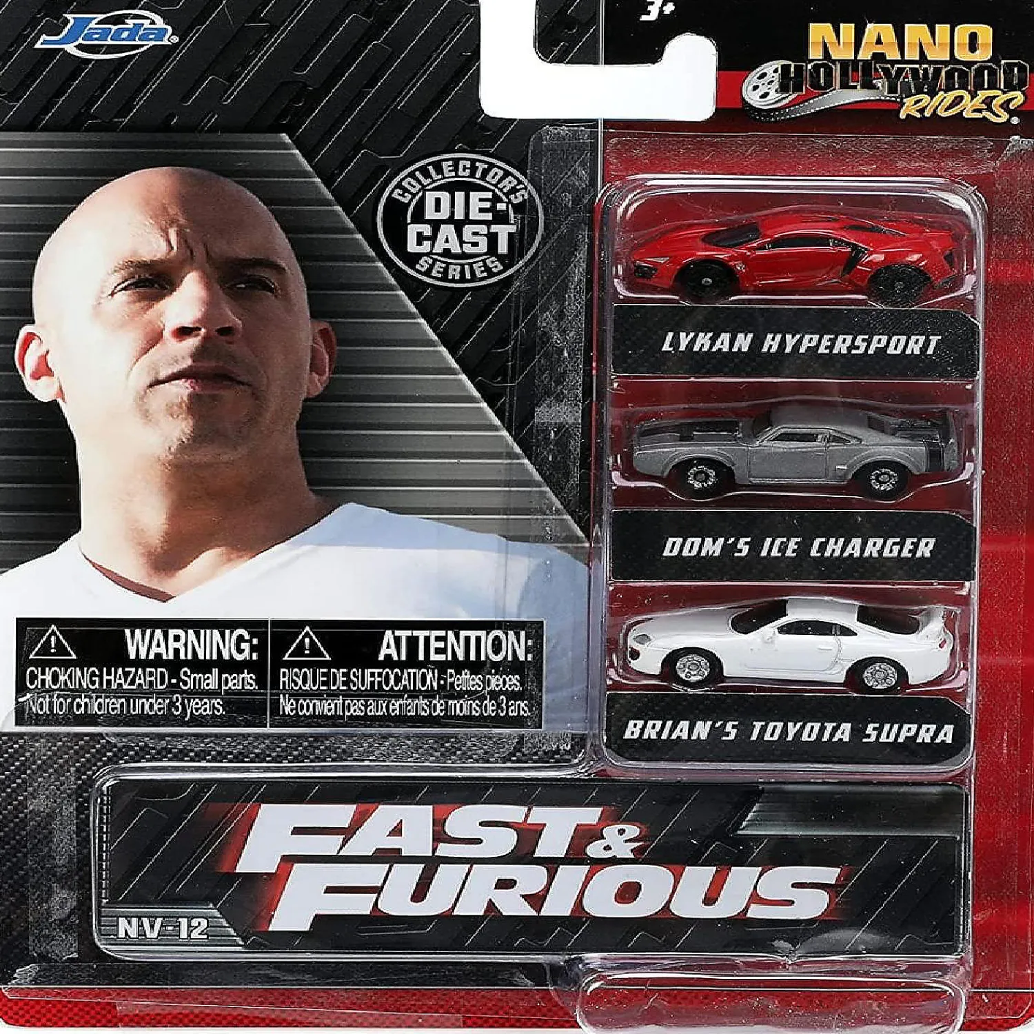 fast_and_furious__inch_na_1.webp Oriental Trading Toy Cars*Fast And Furious 1.65 Inch Nano 3-Pack Wave 4 Diecast Cars