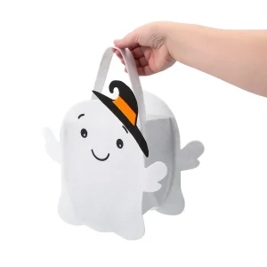 Felt Ghost Trick-Or-Treat Basket<Oriental Trading Online