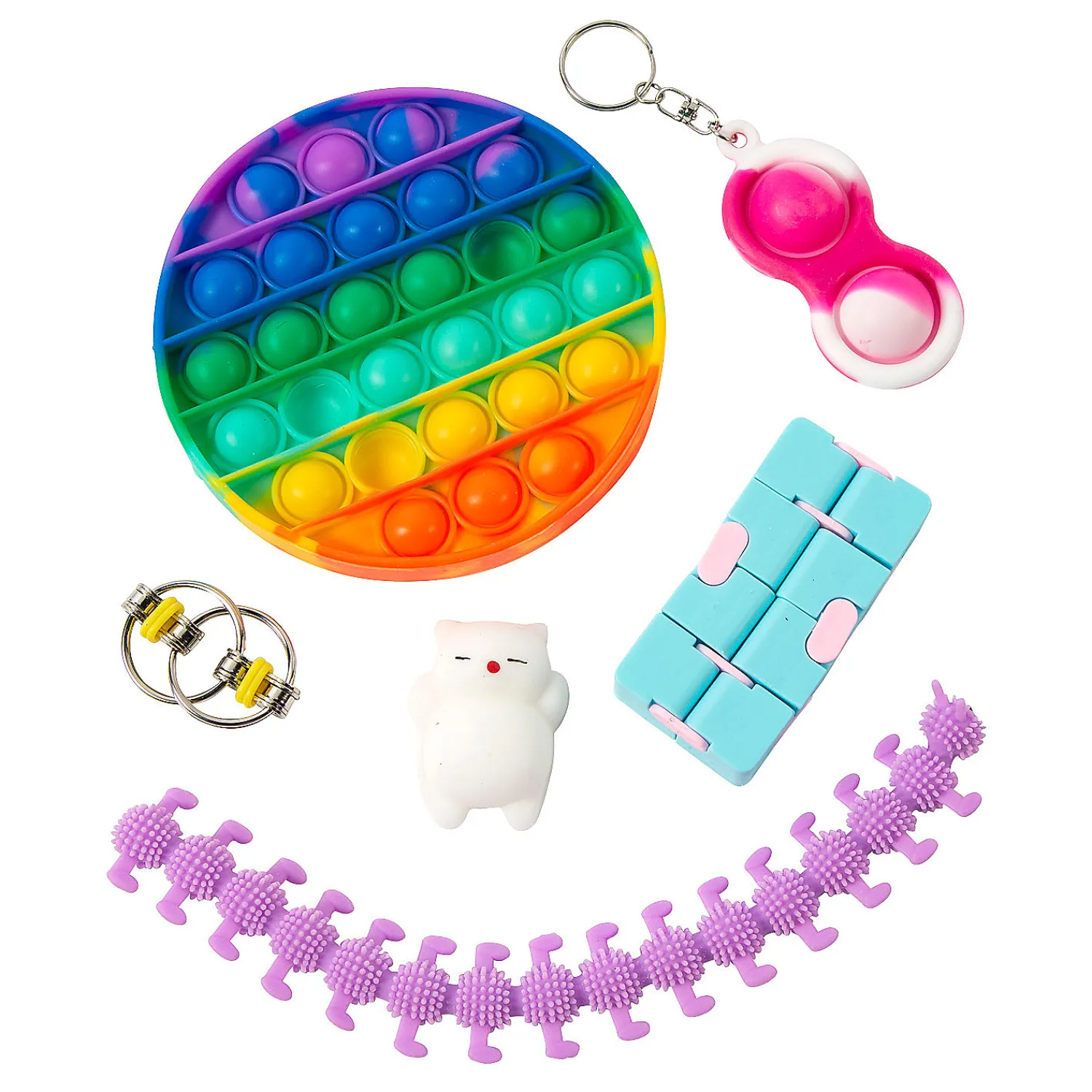 fidget_toy_set___pc_0.webp Oriental Trading Fidget Toys & Spinners*Fidget Toy Set - 6 Pc.