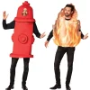 Fire Hydrant & Fire Couples Costumes<Oriental Trading Best