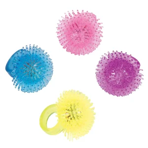 Oriental Trading Rings*Flashing Spike Rings - 12 Pc.