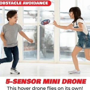 Oriental Trading Toy Cars*Force1- Hands Free Motion Sensor Mini Drone, Easy Indoor Rechargeable Ufo Flying Ball Drone Toy