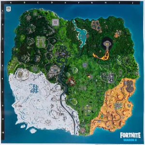 Oriental Trading Character Toys*Fortnite Chapter 1 Collection 4 Inch Action Figure 10-Pack