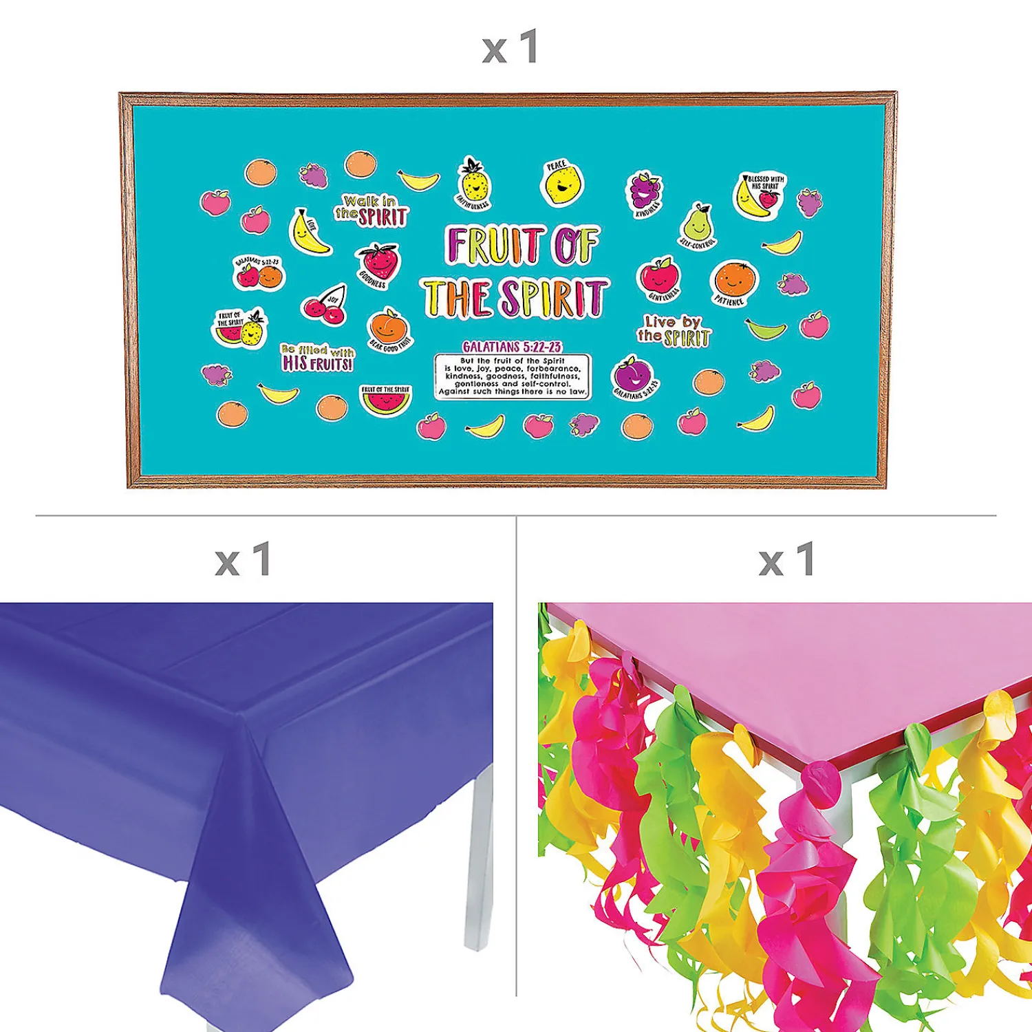 fruit_of_the_spirit_trunk_2-1.webp Fruit Of The Spirit Trunk-Or-Treat Kit - 70 Pc.<Oriental Trading Outlet