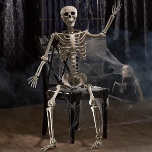 5 Ft. Life-Size Posable Skeleton Halloween Decoration<Oriental Trading Shop