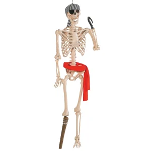 5 Ft. Posable Pirate Skeleton Halloween Decoration<Oriental Trading Discount