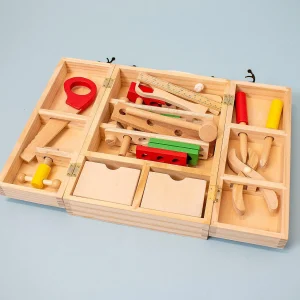 Oriental Trading Pretend Play*Fun Little Toys - Classic Wooden Tool Box