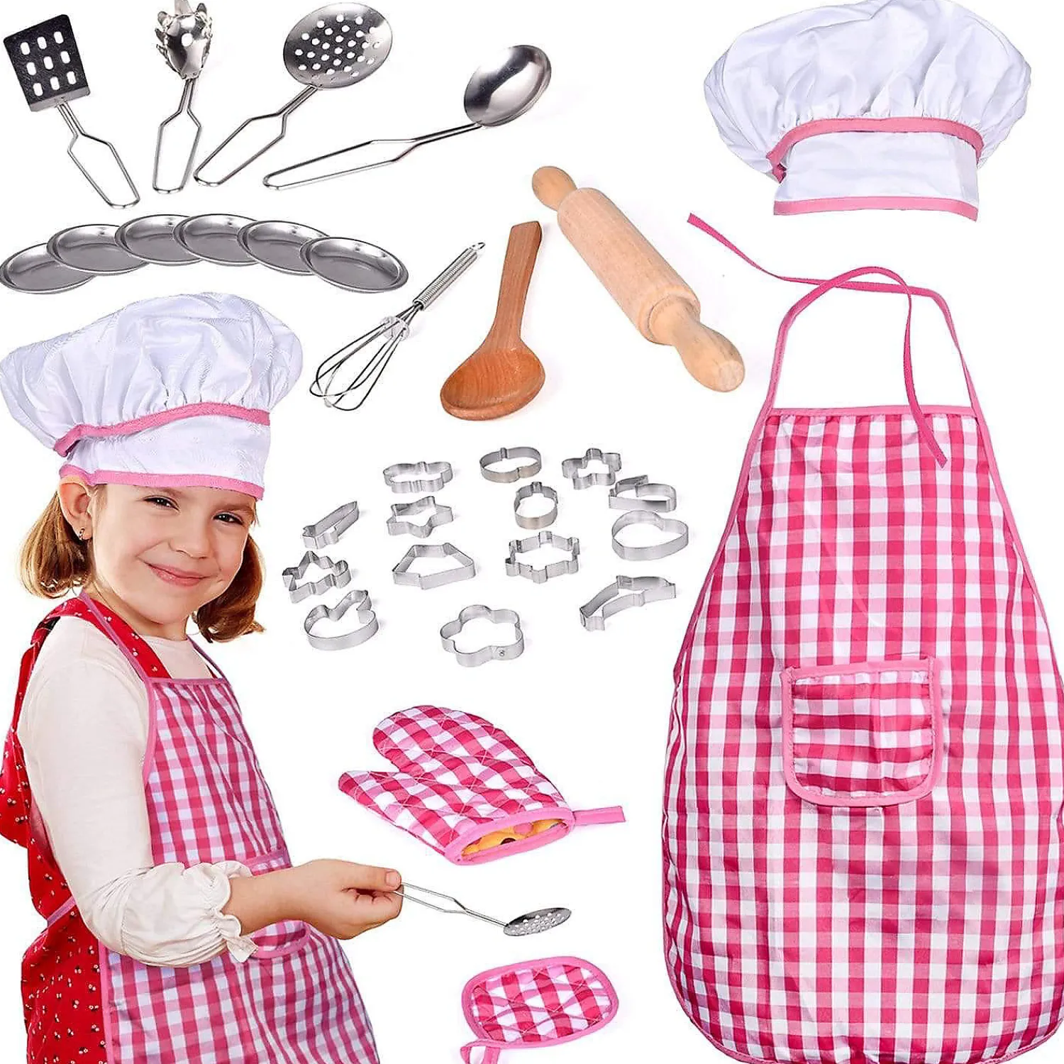 fun_little_toys__kid_chef_0.webp Oriental Trading Pretend Play*Fun Little Toys - Kid Chef Pretend Play Set