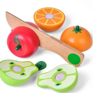 Oriental Trading Play Sets*Fun Little Toys - Pretend Cutting Fruits Set