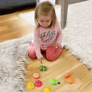 Oriental Trading Play Sets*Fun Little Toys - Pretend Cutting Fruits Set