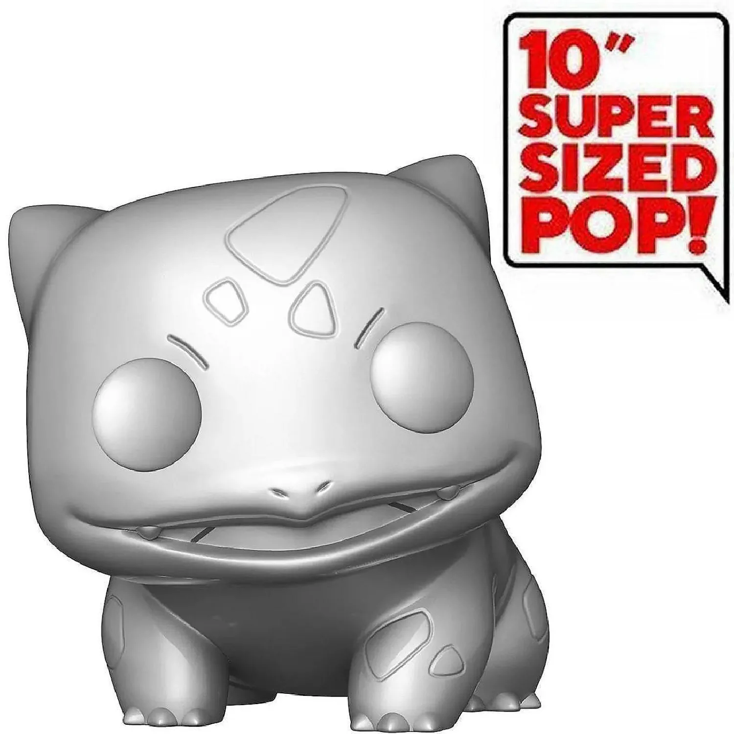 funko_pokemon_bulbusaur_j_0.webp Oriental Trading Character Toys*Funko Pokemon Bulbusaur Jumbo Metallic Silver 25Th Anniversary 10" #454 Figure