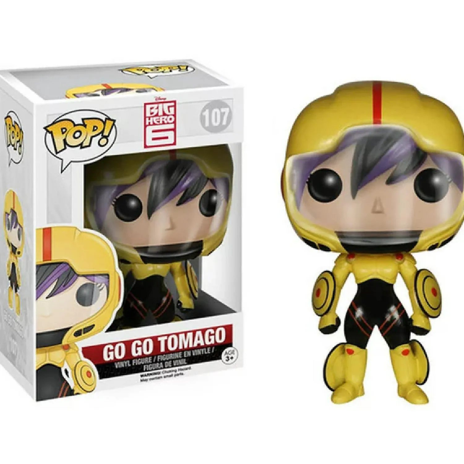 funko_pop_big_hero__go_go_1.webp Oriental Trading Character Toys*Funko Pop! Big Hero 6 Go Go Tomago #107