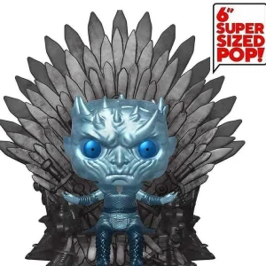 Oriental Trading Character Toys*Funko Pop Game Of Thrones Night King Metallic On Iron Throne 6