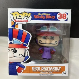 Oriental Trading Character Toys*Funko Pop! Hanna Barbera Wacky Races Dick Dastardly #38