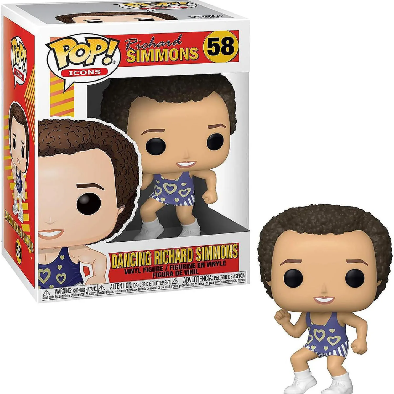 funko_pop_icons_vinyl_fig_1-1.webp Oriental Trading Character Toys*Funko Pop Icons Vinyl Figure Richard Simmons Dancing