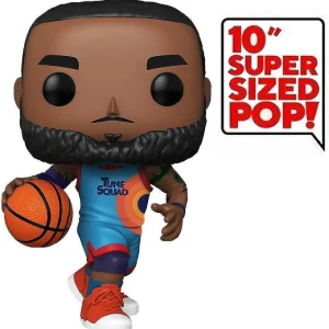 Oriental Trading Character Toys*Funko Pop Lebron James Space Jam Legacy Jumbo 10" #1095 Basketball Figure