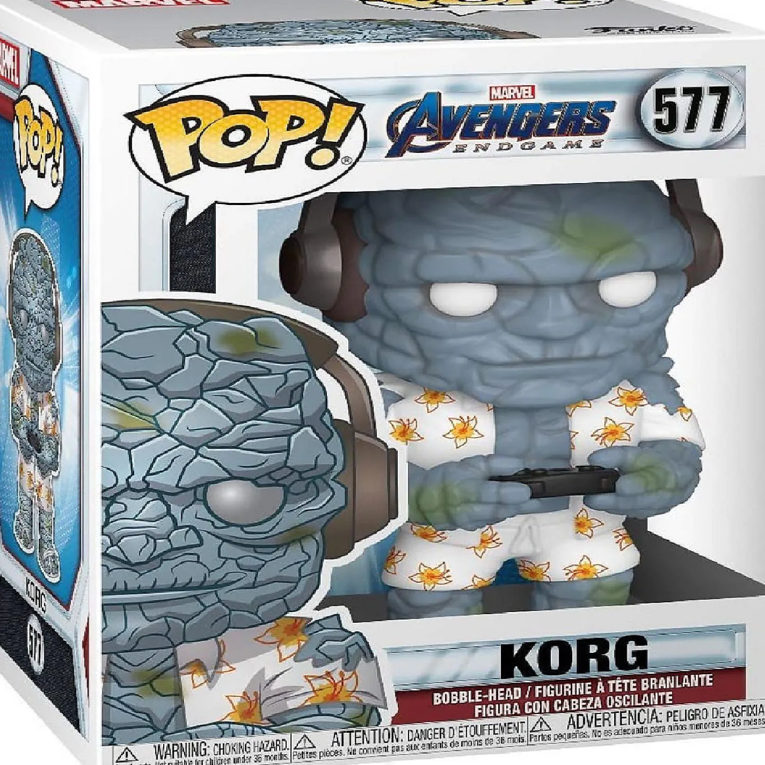 funko_pop_marvel_avengers_2.webp Oriental Trading Character Toys*Funko Pop! Marvel: Avengers Endgame - Gamer Korg, Vinyl Figure