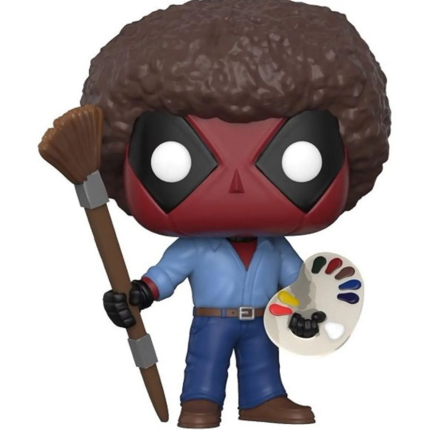 funko_pop_marvel_deadpool_1.webp Oriental Trading Character Toys*Funko Pop! Marvel: Deadpool Playtime- Bob Ross Vinyl Figure