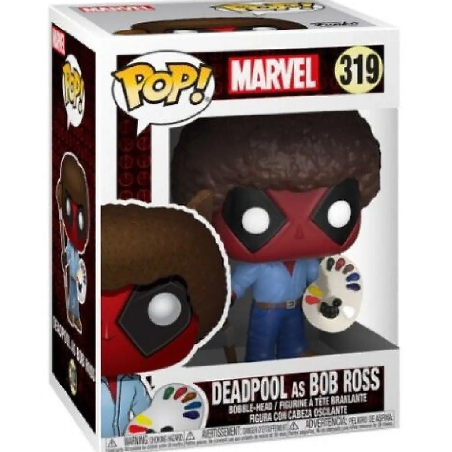 funko_pop_marvel_deadpool_2.webp Oriental Trading Character Toys*Funko Pop! Marvel: Deadpool Playtime- Bob Ross Vinyl Figure