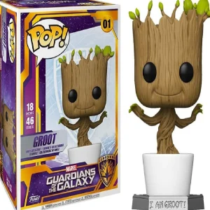 Oriental Trading Character Toys*Funko Pop! Marvel: Guardians Of The Galaxy - 18" Groot, Super Sized Figure
