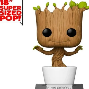 Oriental Trading Character Toys*Funko Pop! Marvel: Guardians Of The Galaxy - 18" Groot, Super Sized Figure