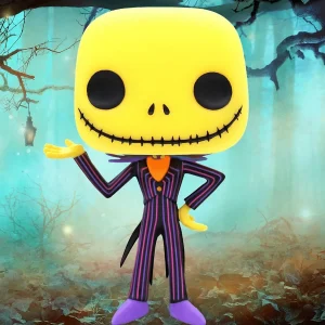 Oriental Trading Character Toys*Funko Pop! Nightmare Before Christmas - Jack Skellington - Glows Under Blacklight!