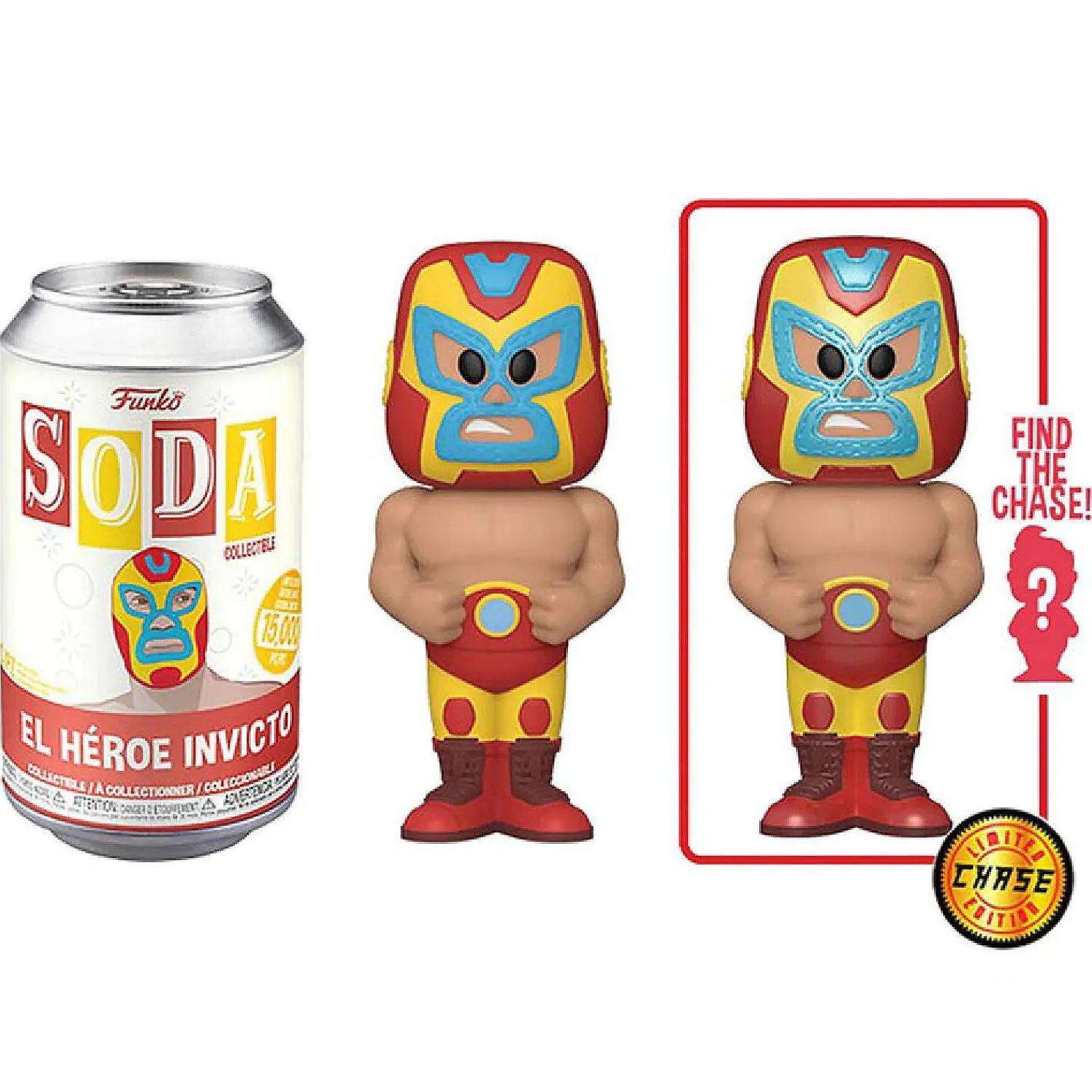 funko_soda_luchadores_luc_0.webp Oriental Trading Character Toys*Funko Soda Luchadores Lucha Libre Iron Man El Heroe Invicto Figure