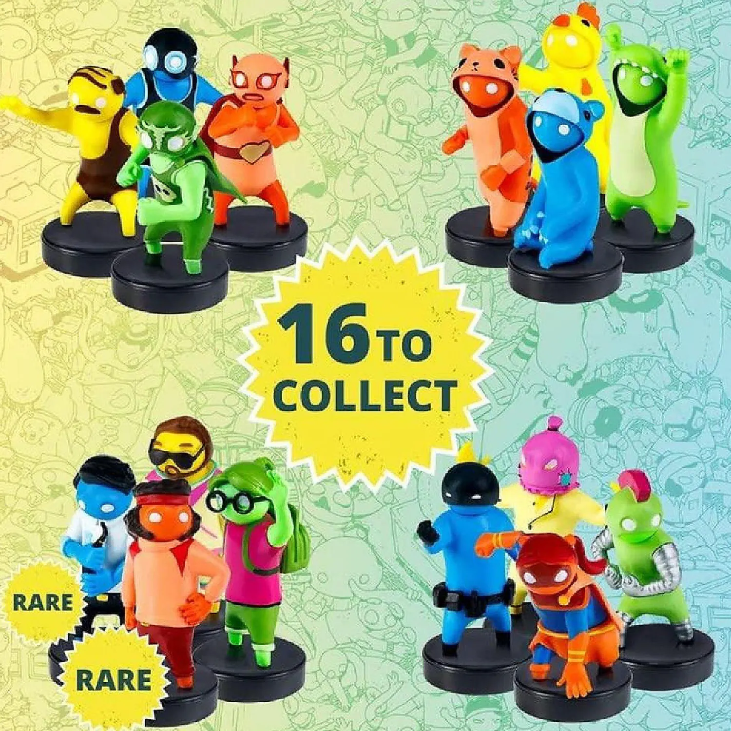 gang_beasts_ink_stamper_p_0-1.webp Oriental Trading Character Toys*Gang Beasts Ink Stamper 12Pk Wrestler Bear Chicken Party Cake Favors Pmi International