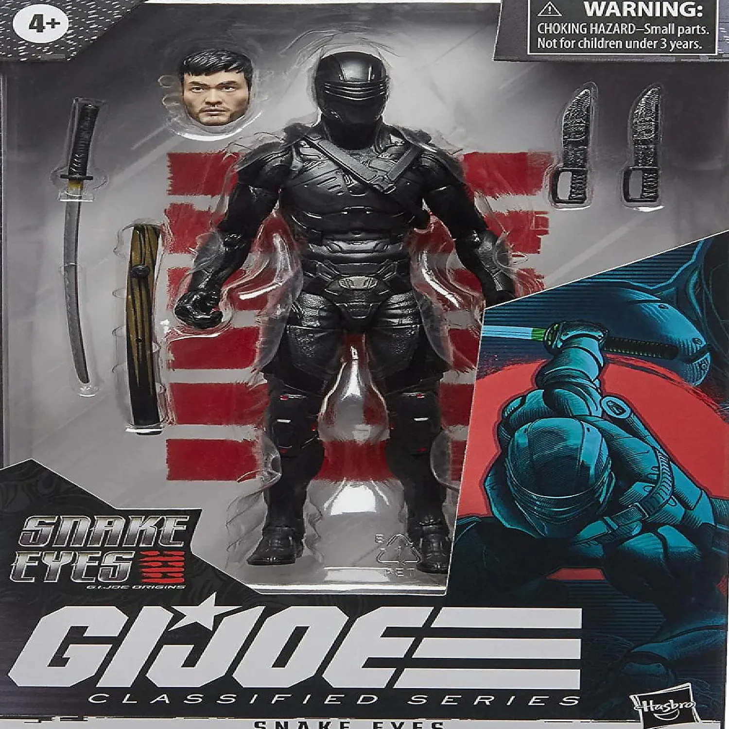 gi_joe_classified_series__1-2.webp Oriental Trading Character Toys*Gi Joe Classified Series 6 Inch Action Figure Snake Eyes