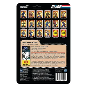 Oriental Trading Character Toys*G.I. Joe Cobra Shocktrooper Rifle B Elite Tactical Assault M.A.S.S Figure Super7