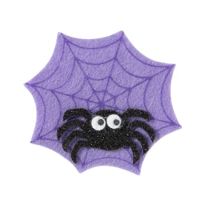Glitter Felt Halloween Spider Pin Craft Kit - Makes 12<Oriental Trading Outlet