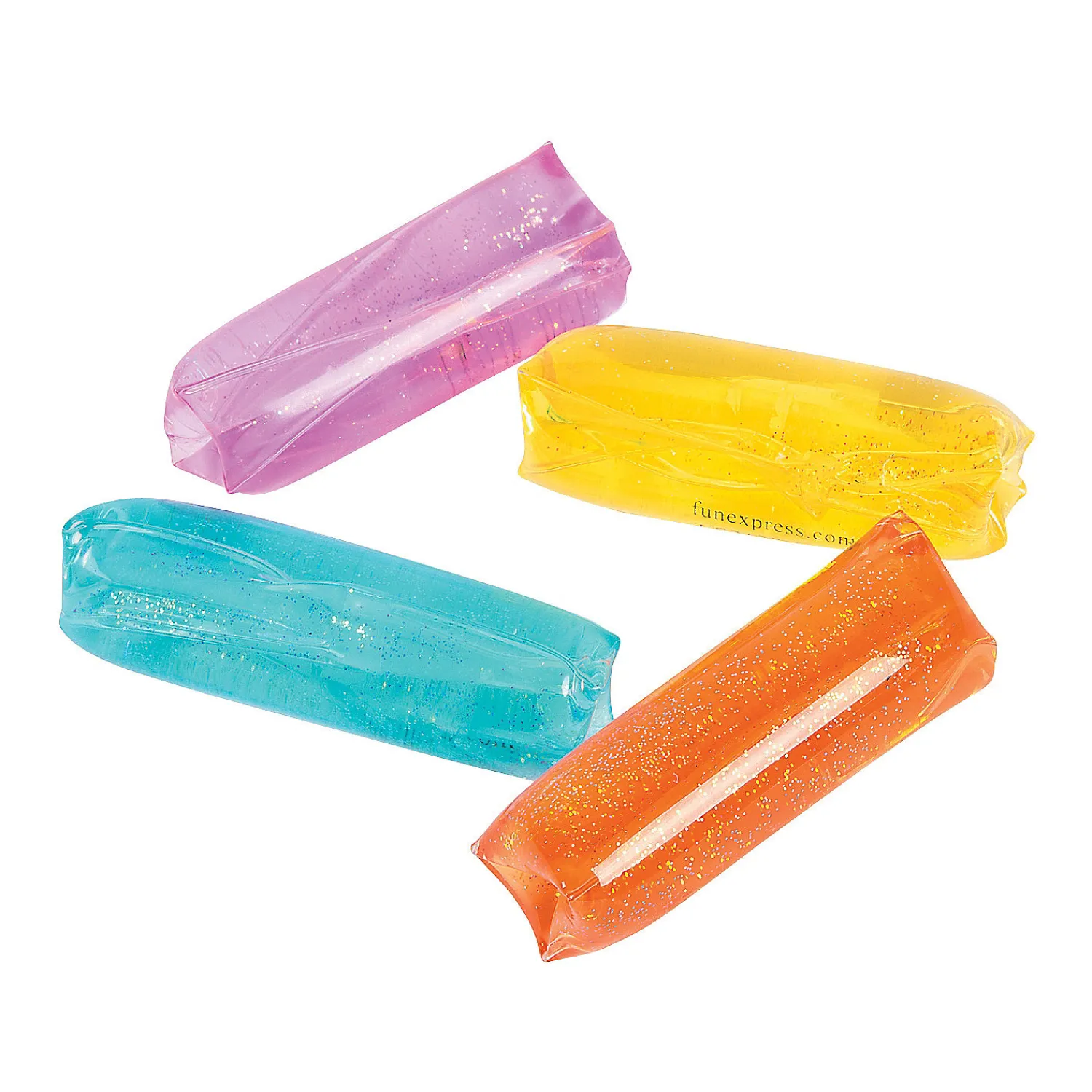 glitter_water_tubes___pc_0.webp Oriental Trading Putty & Squishy Toys*Glitter Water Tubes - 12 Pc.
