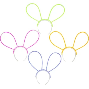 Oriental Trading Glow Sticks*Glow Bunny Ear Headbands - 12 Pc.
