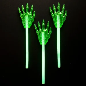 Oriental Trading Glow Sticks*Glow Skeleton Hand Wands - 12 Pc.