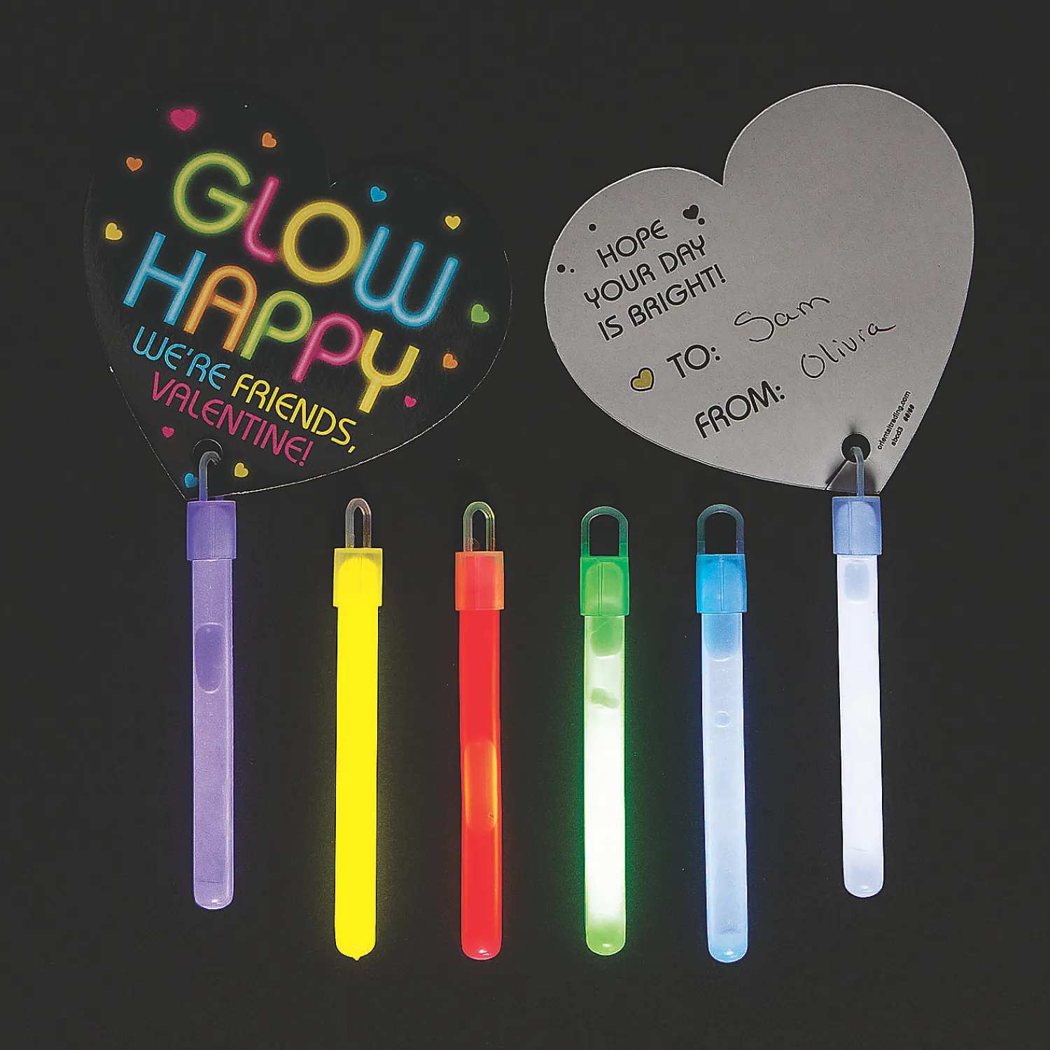glow_stick_valentine_exch_0.webp Oriental Trading Glow Sticks*Glow Stick Valentine Exchanges With Card For 12