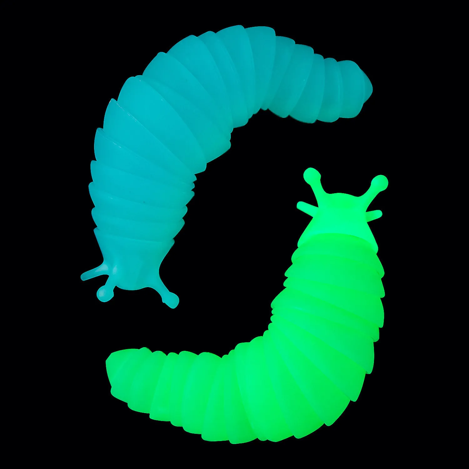 glowinthedark_fidget_slug_0.webp Oriental Trading Fidget Toys & Spinners*Glow-In-The-Dark Fidget Slug