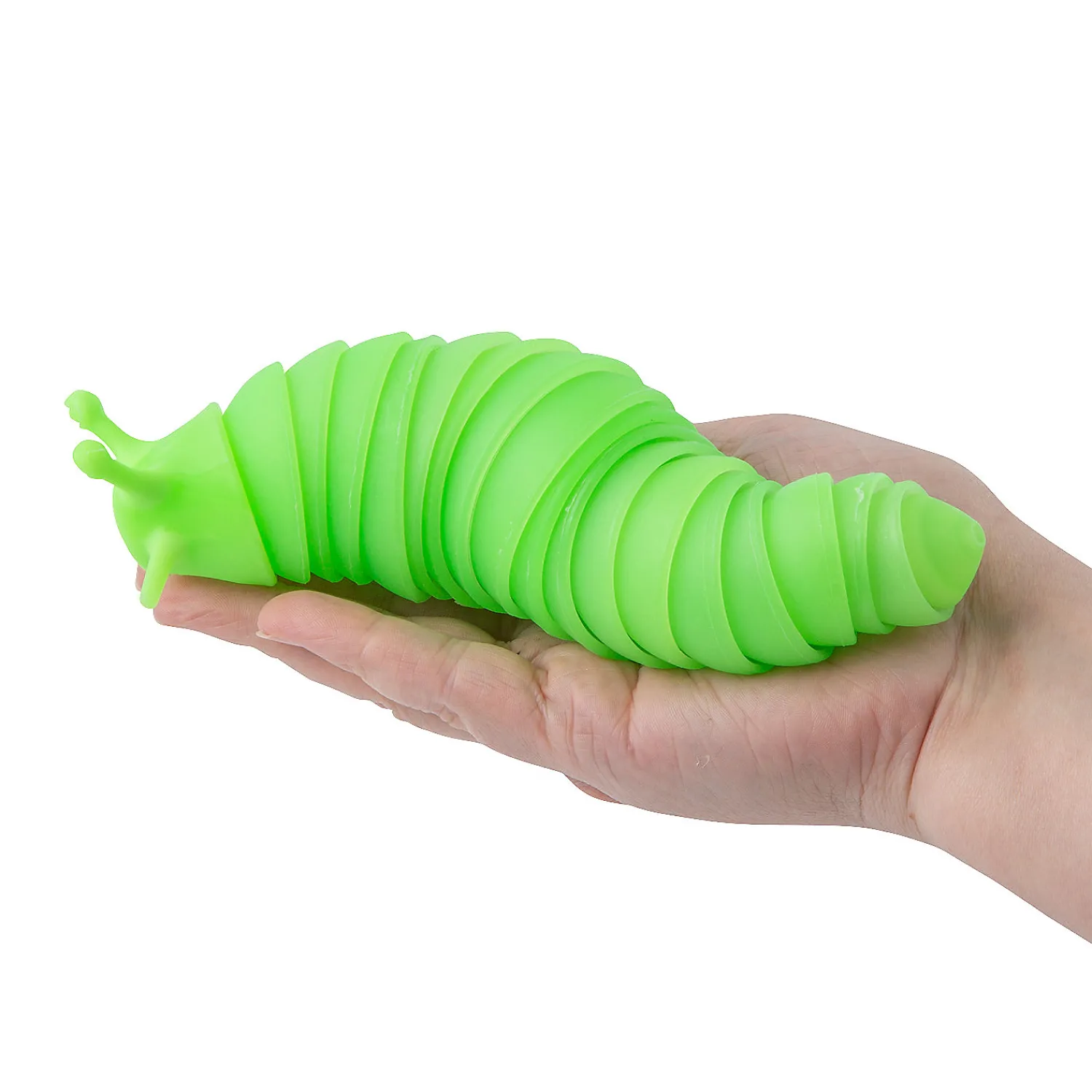 glowinthedark_fidget_slug_3.webp Oriental Trading Fidget Toys & Spinners*Glow-In-The-Dark Fidget Slug