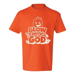 Glow-In-The-Dark Glow With God Youth T-Shirt<Oriental Trading Sale