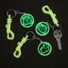 Glow-In-The-Dark Halloween Christian Pumpkin Backpack Clip Keychains - 12 Pc.<Oriental Trading Clearance