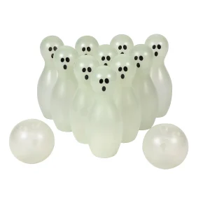 Glow-In-The-Dark Halloween Ghost Bowling Kit<Oriental Trading Hot