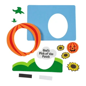 God's Pick Of The Patch Picture Frame Magnet Craft Kit - Makes 12<Oriental Trading Online