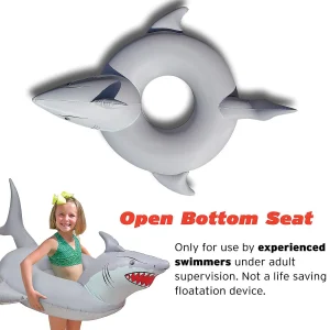 Gofloats 'Great White Bite' Jr Pool Float Party Tube<Oriental Trading Clearance