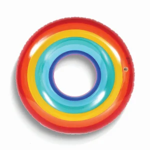 Gofloats Rainbow Party Tube Inflatable Raft<Oriental Trading Best